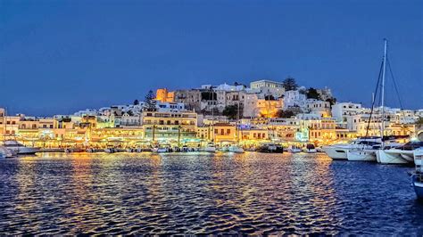 Magical Naxos town